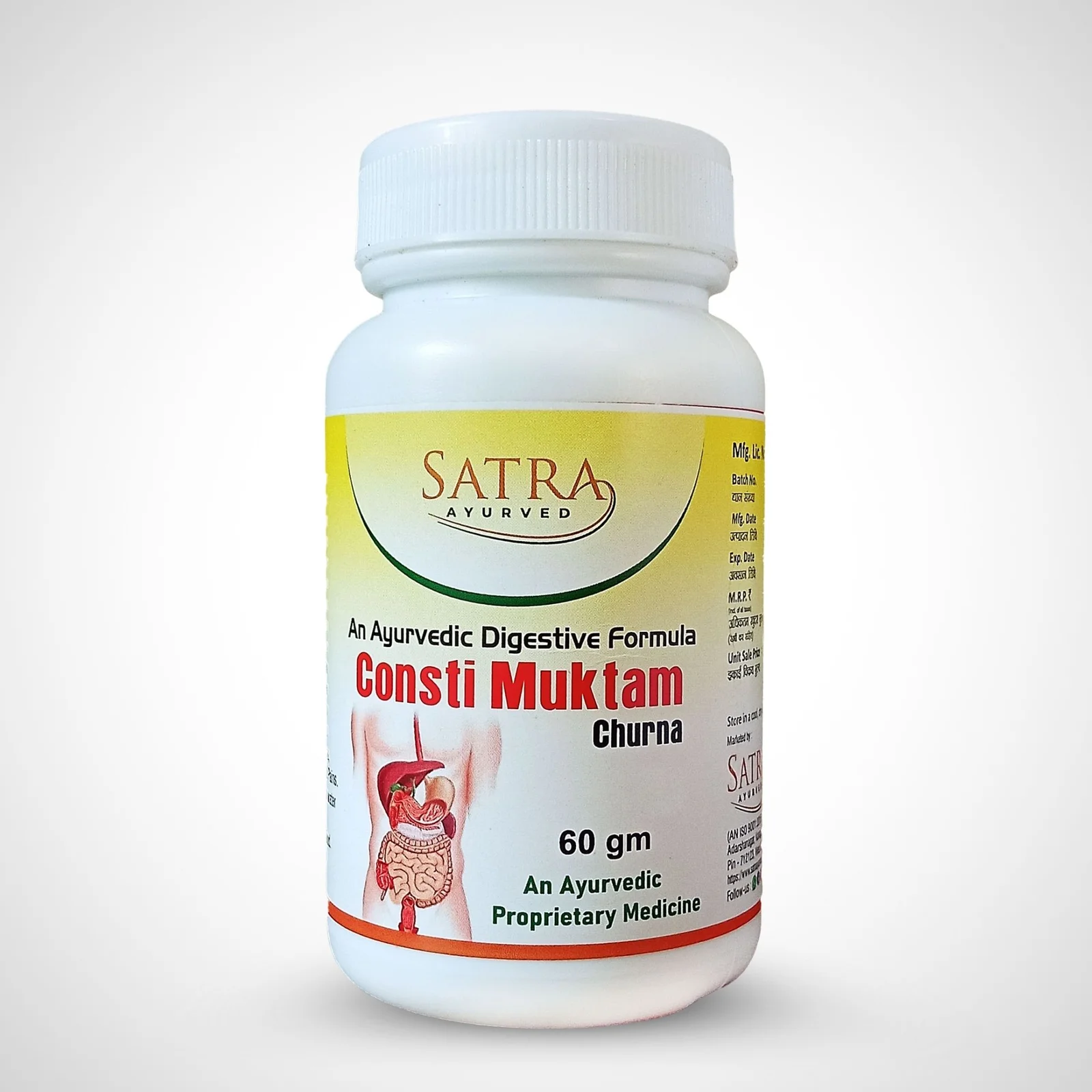 Satra Ayurved Consti Muktam Churna for Digestion & Constipation
