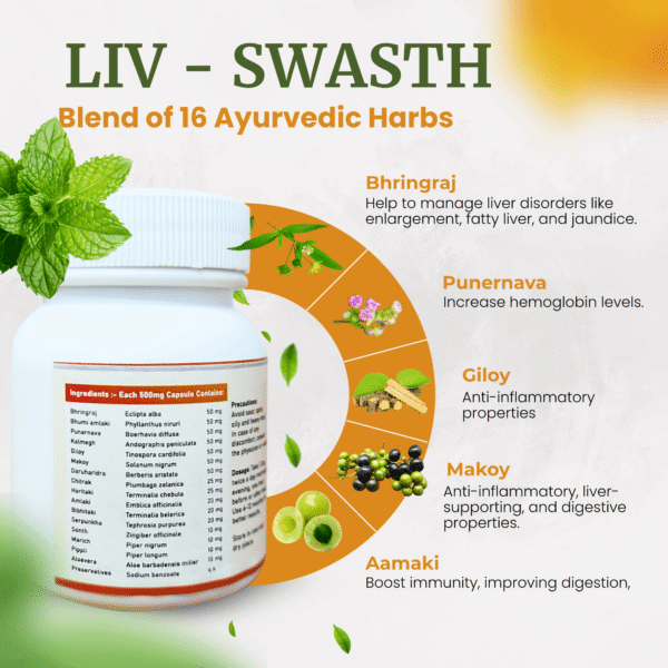 LIV-SWASTH Capsule 30cap - Image 2